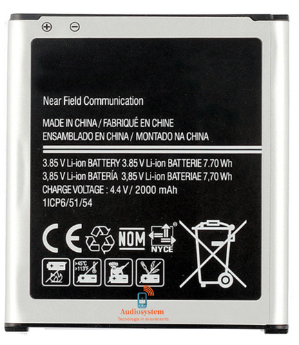 Batteria 2000mah per samsung - per,