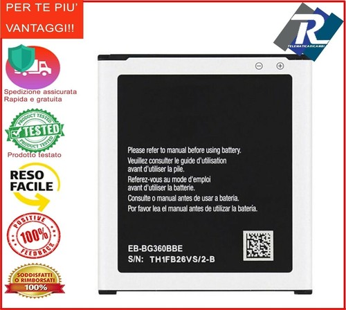 Batteria samsung bg360bbe - batteria, eb-bg360bbe